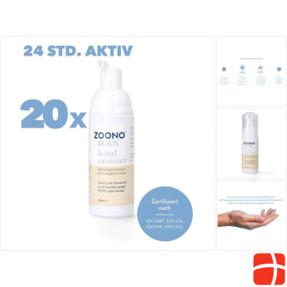 Zoono Germfree24 Hand Disinfection 20x 50 ml Protection up to 24 h against 99.99 % of all germs ( Certif.