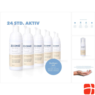 Zoono Germfree24 Hand Disinfection 5x 50 ml Protection up to 24 h against 99.99 % of all germs ( Certifi