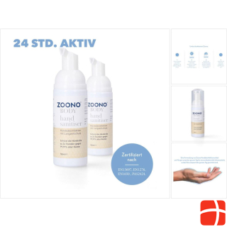 Zoono Germfree24 Hand Disinfection 2x 50 ml Protection up to 24 h against 99.99 % of all germs ( Certifi