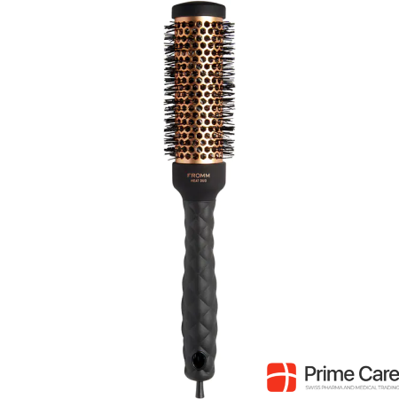 Fromm Duo Copper Round Brush Black/Gold 32 mm Ø