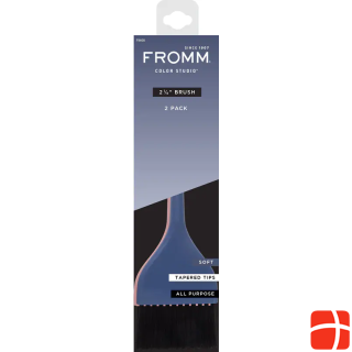 Fromm Soft Dye Brush extra wide 5.5 cm Blue & Pink 2 pcs.