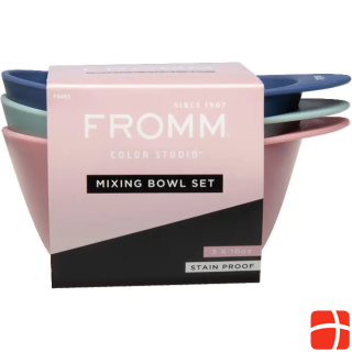 Fromm Dyeing bowl set Pink/Mint/Blue 295 ml 3 pcs.