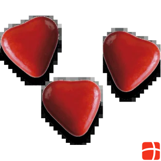 Шоколадное драже Медичи сердце красное (250г)