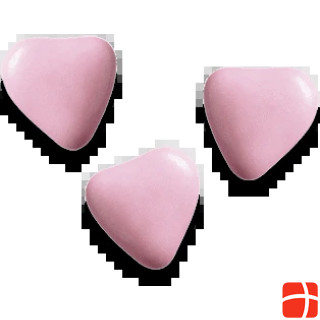 medicis Chocolate hearts dragees pink (250g)