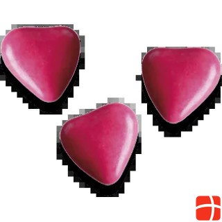 medicis Chocolate hearts dragées fuchsia (250g)
