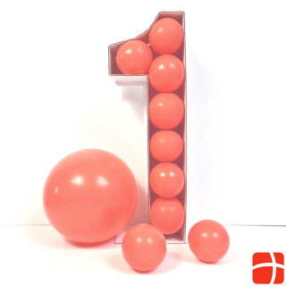 Le Ballon Elégant Zahl-Struktur für Luftballons 50 cm - 1
