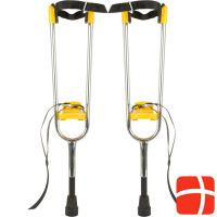 Euro Play Actoy® stilts pair, yellow: 8-14 years