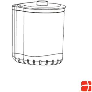Aquael container for turbo filter / circulator