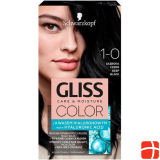 Schwarzkopf Gliss Color Hair Dye 1-0 Deep Black