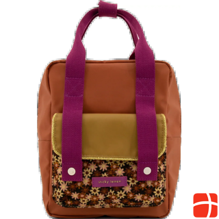 Sticky Lemon Toddlers Backpack Jeronicus Brown + Flowerfield