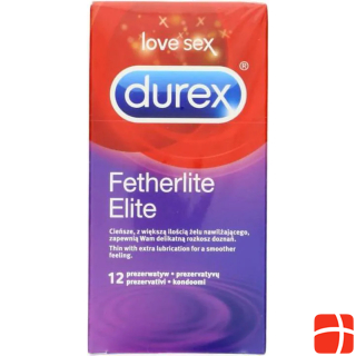 Durex Fetherlite Elite Ultra-thin condoms 12 pcs.