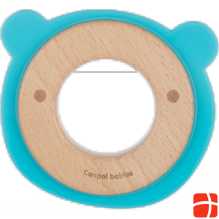Canpol BABIES wooden silicone chew BEAR, 80/304