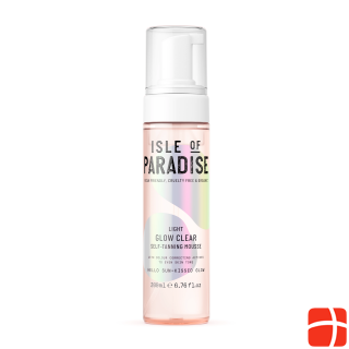 Isle of Paradise Light Glow Clear Self Tanning Mousse 200 ml