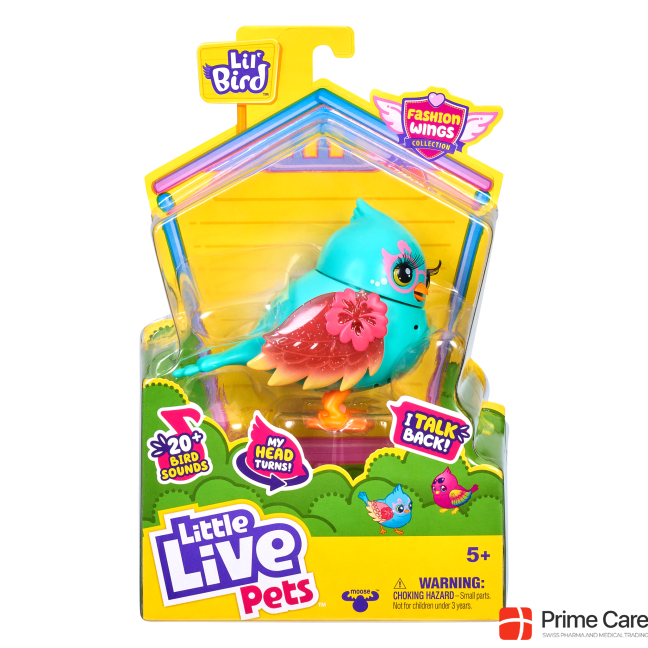 Moose Little Live Pets - Single Pack S12 Bird - Surfy Chirps (26307)
