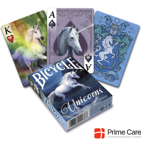 Bicycle Anne Stokes unicorn cards