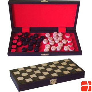 Filipek Wood Small 100 square wooden checkers - 112