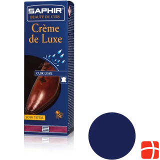 Saphir Luxury cream with applicator navy blue