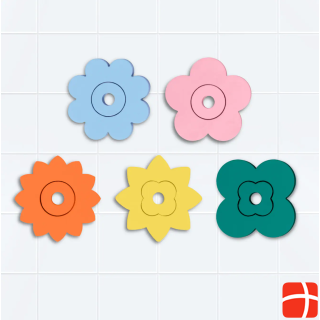 Quut Badepuzzle «Blumen»