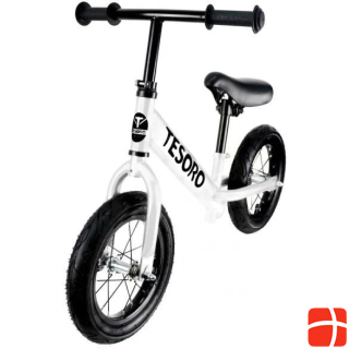 Tesoro Children's bicycle PL-12, white, matt