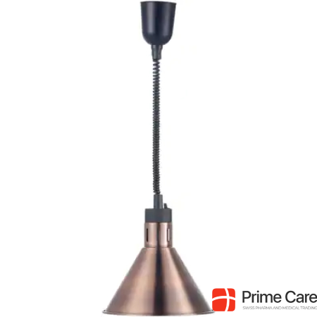 Gastro Hero Height adjustable heat lamp copper