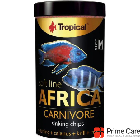 Tropical SOFT LINE AFRICA CARNIVORE SIZE M 250ML/130G