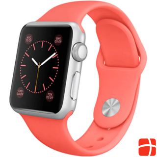 Fongex Apple Watch 42/44/45 mm - silicone replacement bracelet red