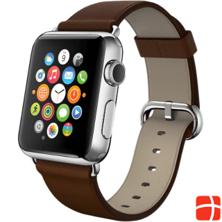 Fongex Apple Watch 42/44/45mm - replacement bracelet in leather brown