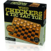 Cardinal game set Wooden Checkers and TTT, 6033145