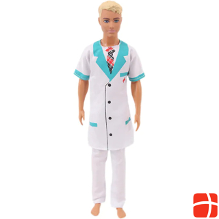 Hermex Medizin Puppen Zubehör für Ken Barbie Spielset Arzt Doktor