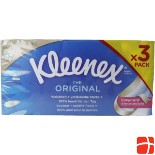 Kleenex ORIGINAL Cosmetic Tissues Box Trio