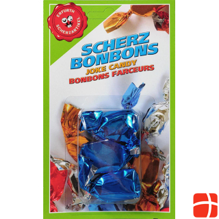 Erfurth 3 Blue coloring candies on card