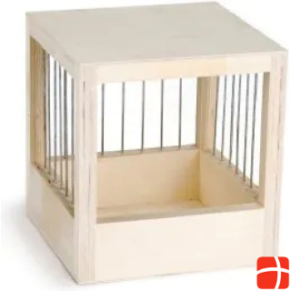 Fauna WOODEN NEST BOX WITH GRID LARGE