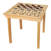 Bartl Game Table Chess, Checkers & Ludo
