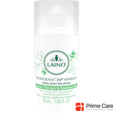 Laino déodorant 24h apaisant thé vert (50ml)