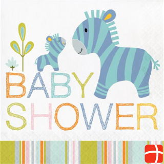 Creative Party Baby Shower Jungle Animals Napkins