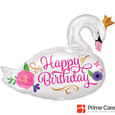 Anagram Balloon Happy Birthday Swan