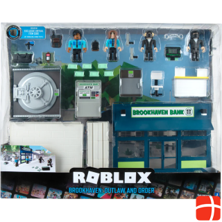 Jazwares Roblox DX Play Set Brookhaven Outlaw and Order