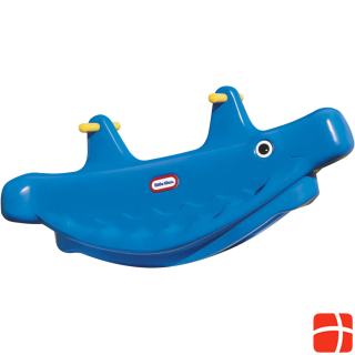 Кресло-качалка Little Tikes Whale синего цвета