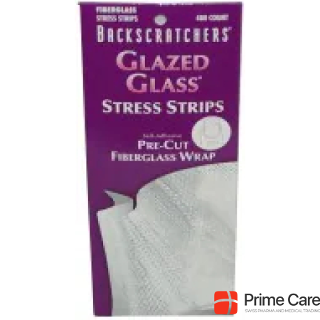 Backscratchers Glazed Glass Fiberglass Wrap Stress Strips