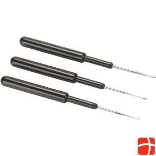 Efalock Stringing needles set of 3, 0.75, 1, 1.25 mm