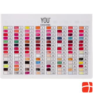 You Nails Nail polish color chart