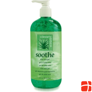 Clean + Easy Aloe Vera Gel 'soothe' gross 473 ml