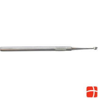 Kiehl Nagelhautmesser V-Form Manicure cuticle Instrument silber 12cm