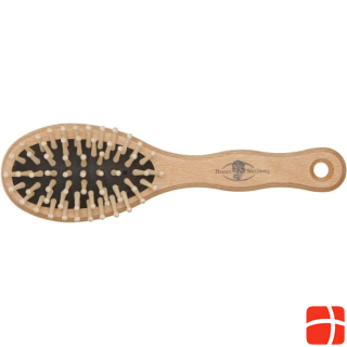 Hairforce Wooden brushes with real wooden pins