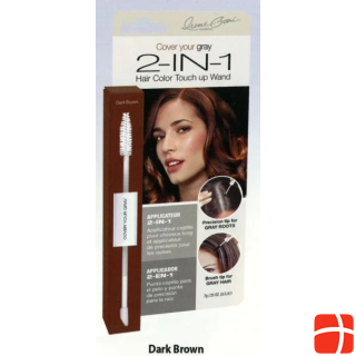 Cover Your Gray Cover your gray Hair Color Touch up Wall 2in1 Dark brown 7 g