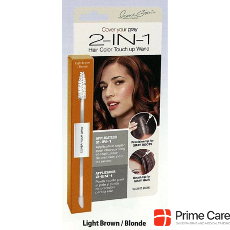 Cover Your Gray Cover your gray Hair Color Touch up Wall 2in1 Light brown 7 g