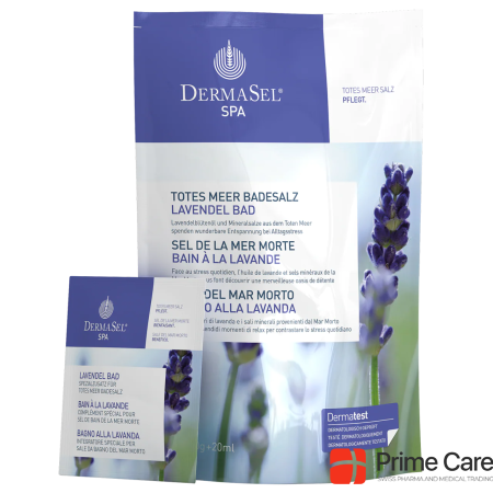 DermaSel Spa Bath Salts Lavender