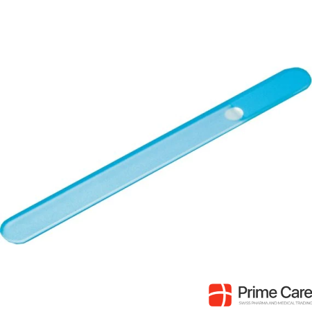  Glass nail file neutral ground on one side 20 x 3 mm