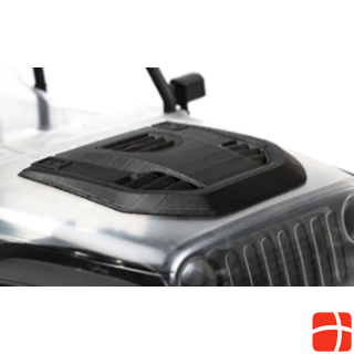 Grc 3D Pla Engine Cover for Axial SCX10 Jeep Wrangler Body
