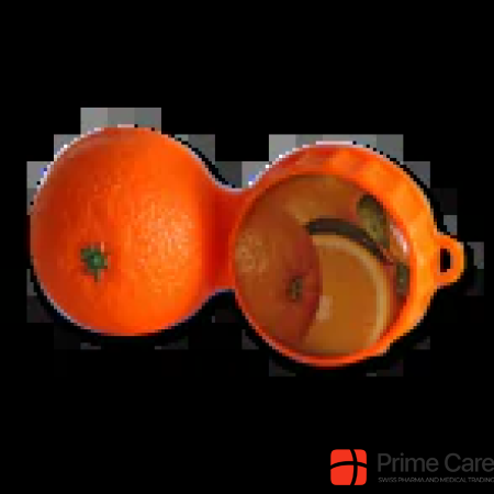 Optipak Kontaktlinsen Behälter Orange